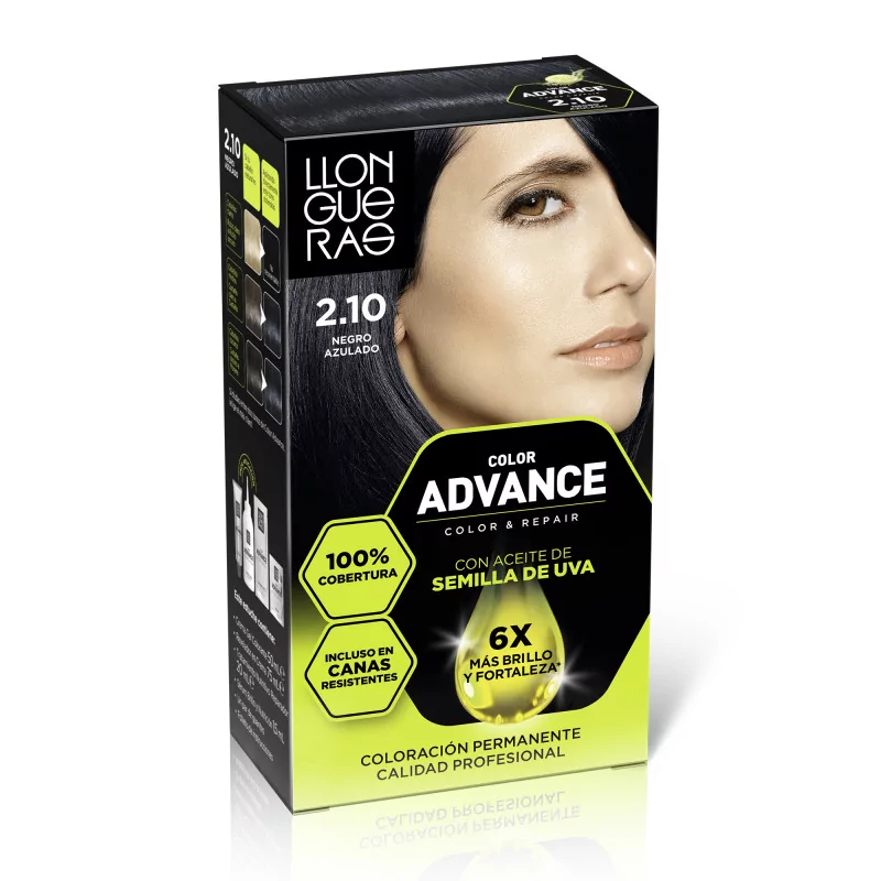 Tinte Color Advance 2.10 Negro Azulado
