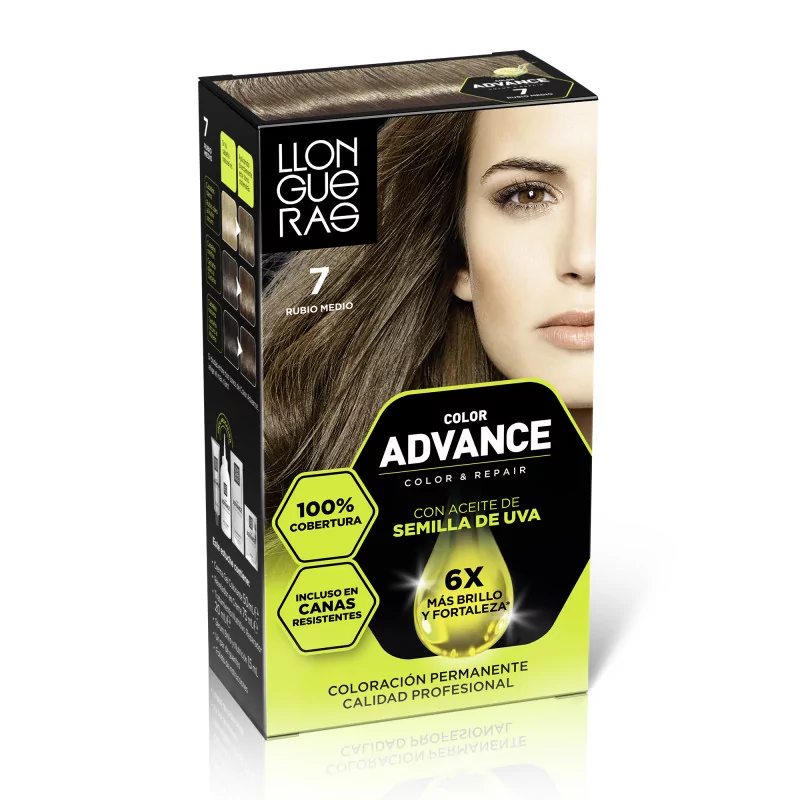 Tinte Color Advance 7 Rubio Medio