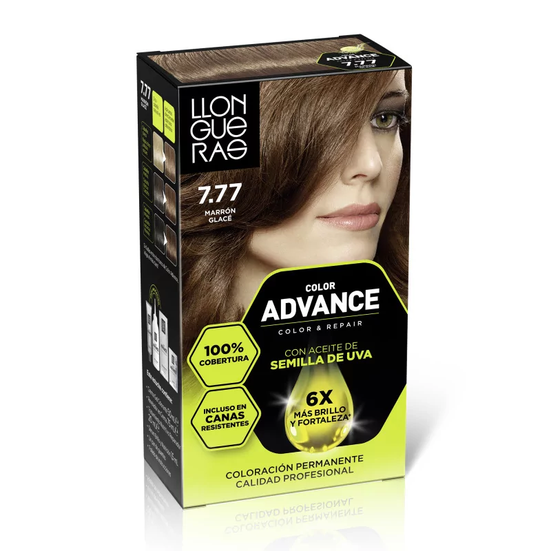 Tinte Color Advance 7,77 Marron Glace
