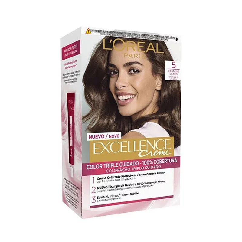Tinte Excellence Creme 5 Castaño Claro