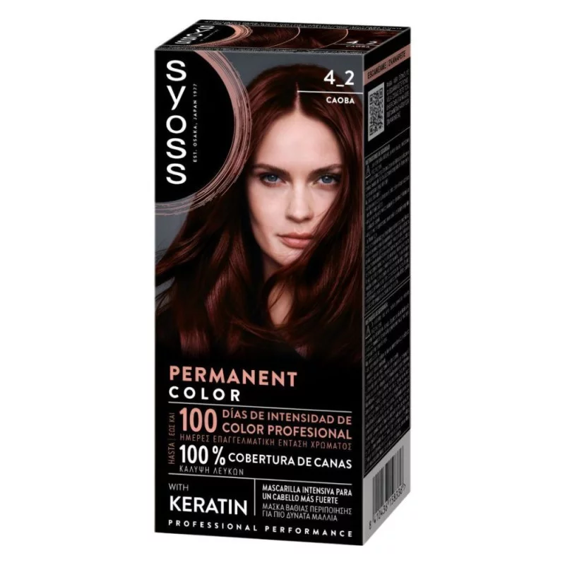 Tinte Permanente Caoba 4.2