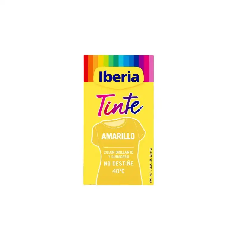 Tinte Ropa Amarillo 40º