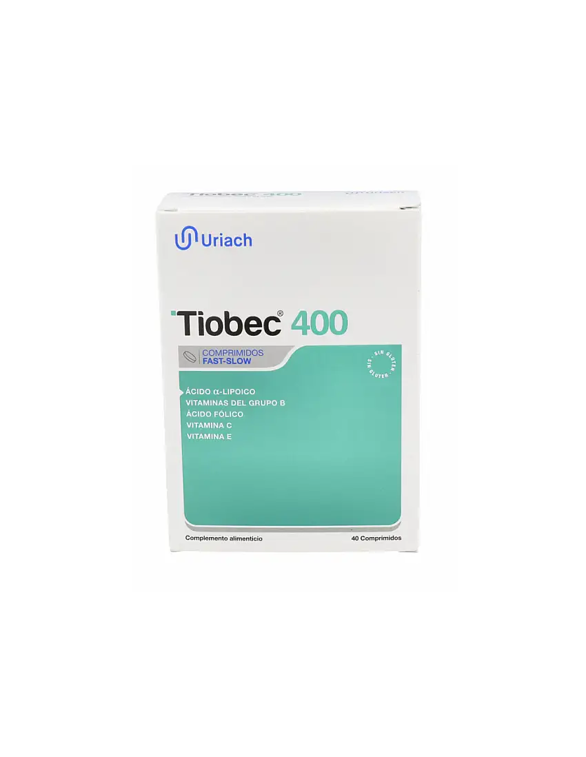 Tiobec 400 40 Comprimidos