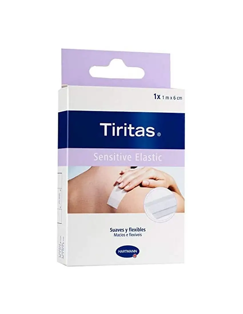 Tiritas H Sensitive Elas 1Mx6Cm 1U