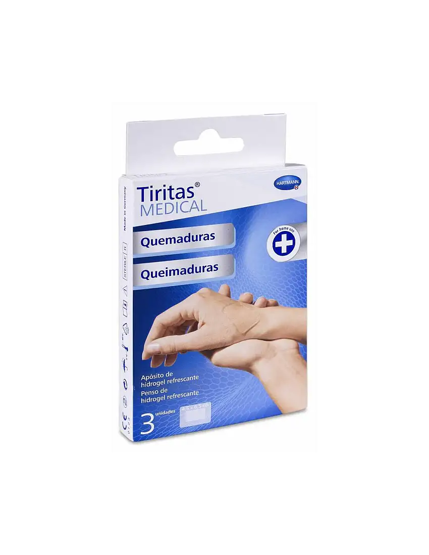 Tiritas Medical Quemaduras 4,5X6,5 3 Unid