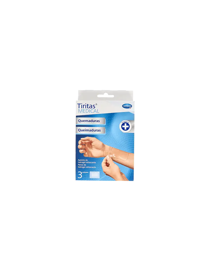 Tiritas Medical Quemaduras 7,5X10 3 Unid