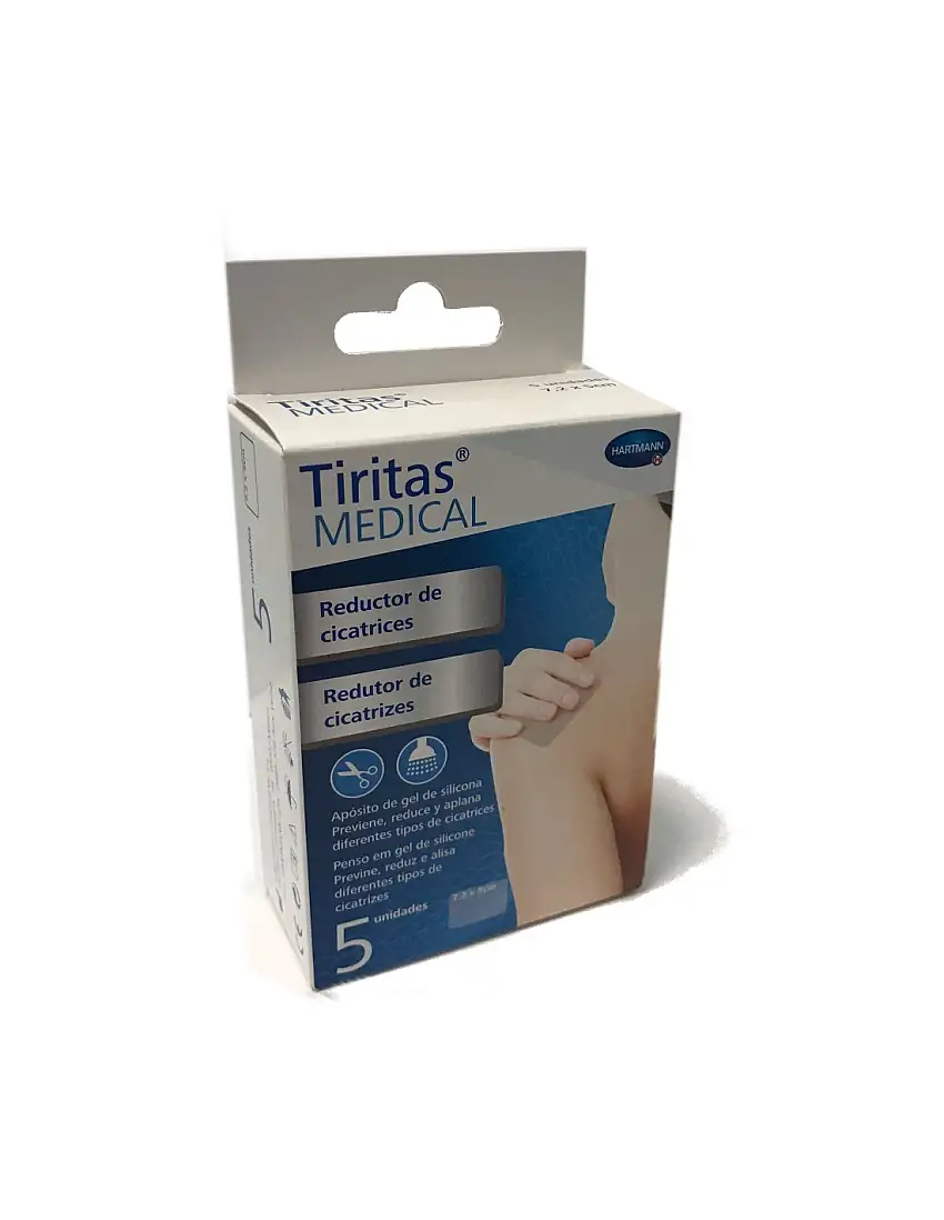 Tiritas Medical Reductor De Cicatrices 7,2 X 5 C