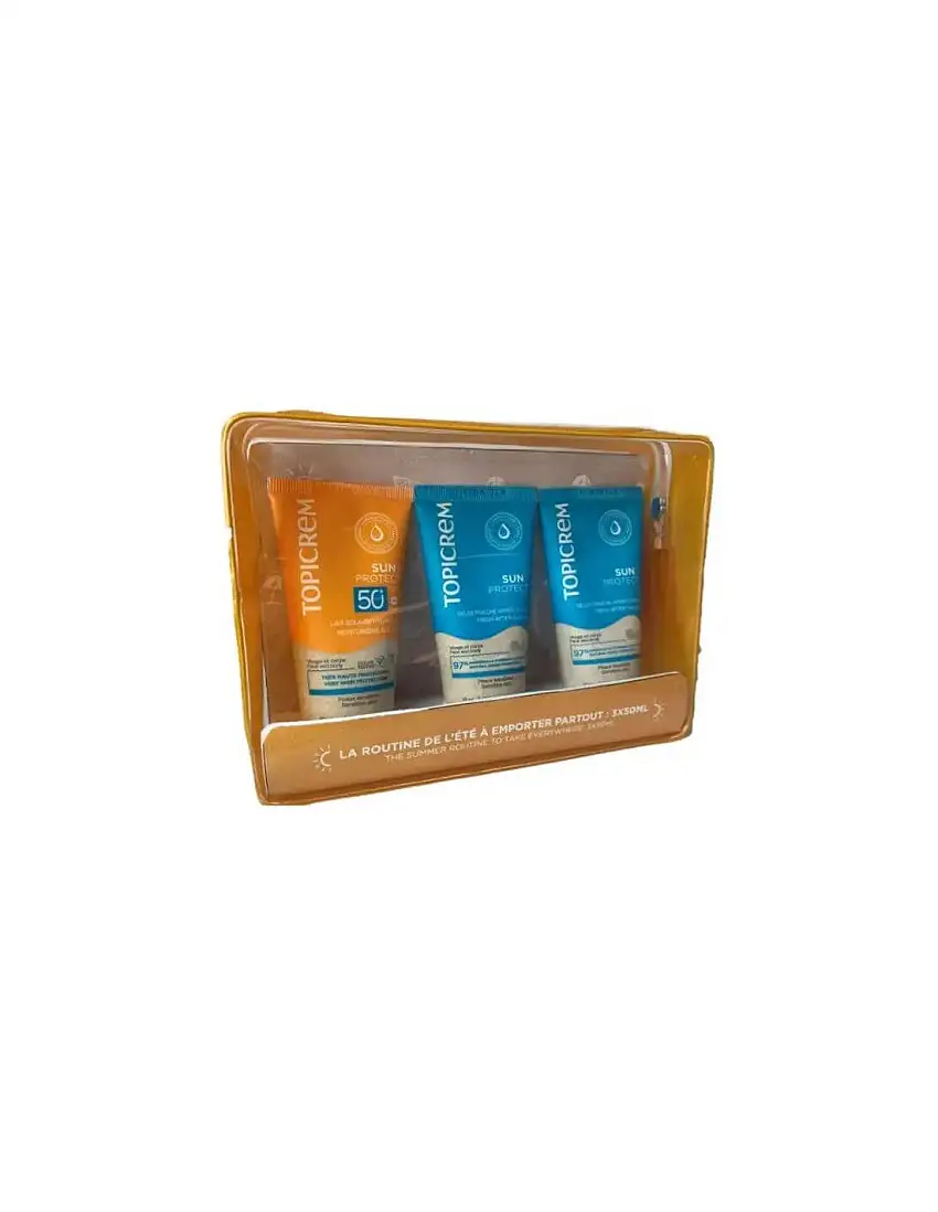 TOPICREM SUN PACK VIAJE 3X50ML