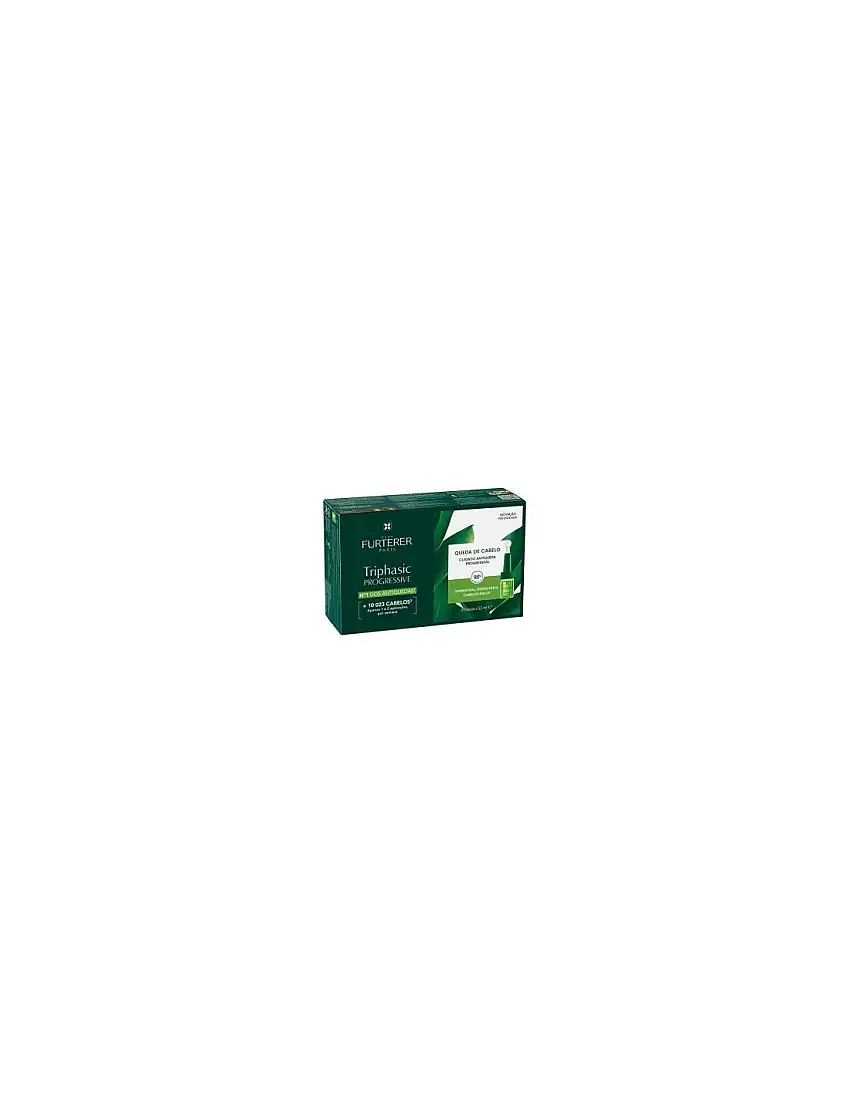 Triphasic Progresive Tratamiento Anticaida Rene Furterer 8 Frascos 5,5 Ml