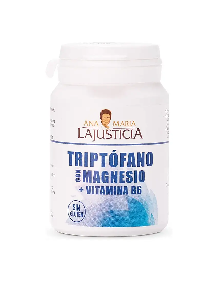 Triptofano Con Magnesio Y Vit B6 60 Comp