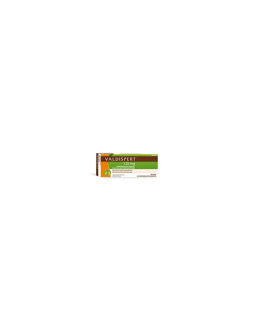 Valdispert 125 Mg 50 Comprimidos Recubiertos