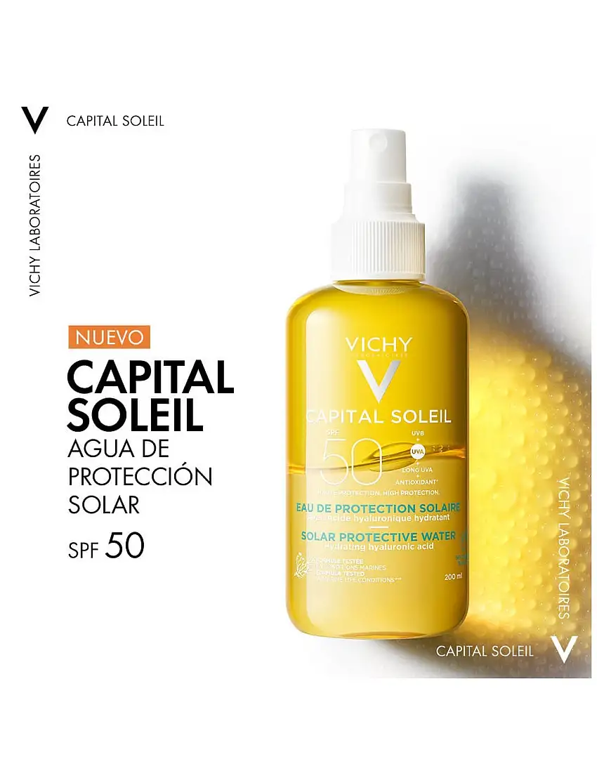 Vichy Cap Soleil agua hidratante spf 50 200ml
