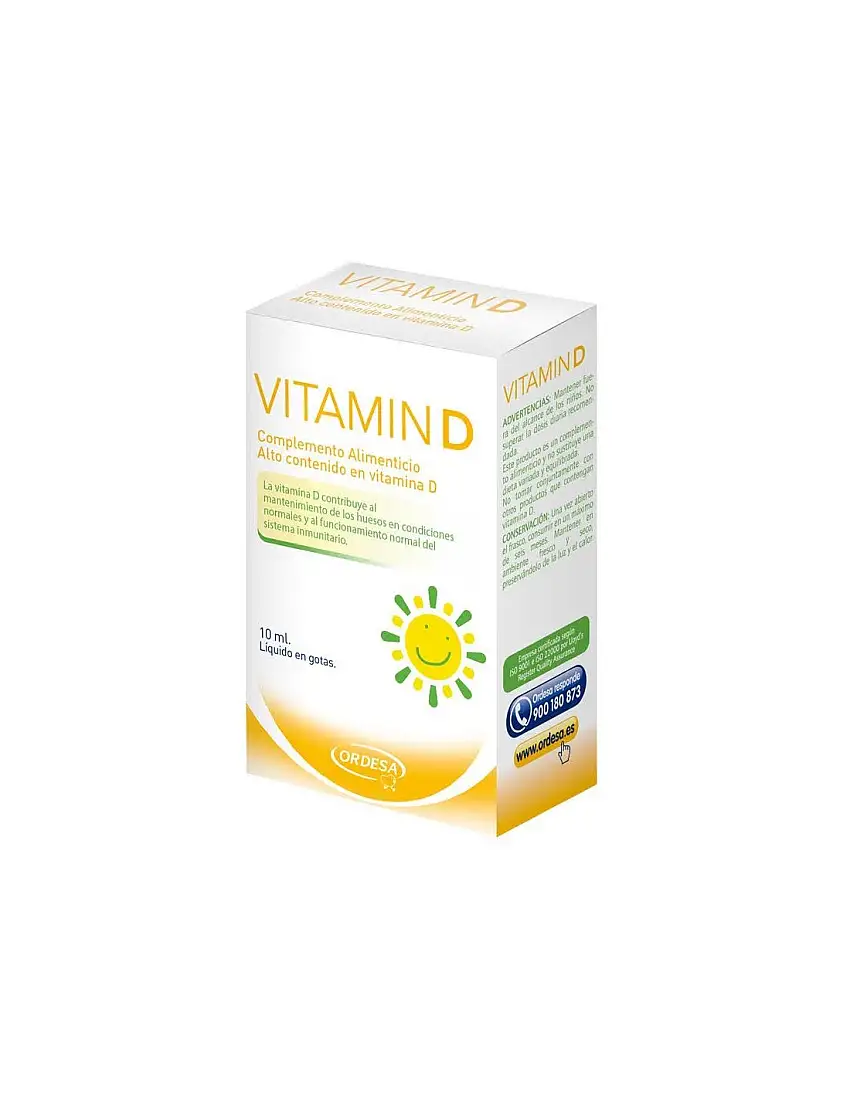Vitamin D 10 ml - Ordesa