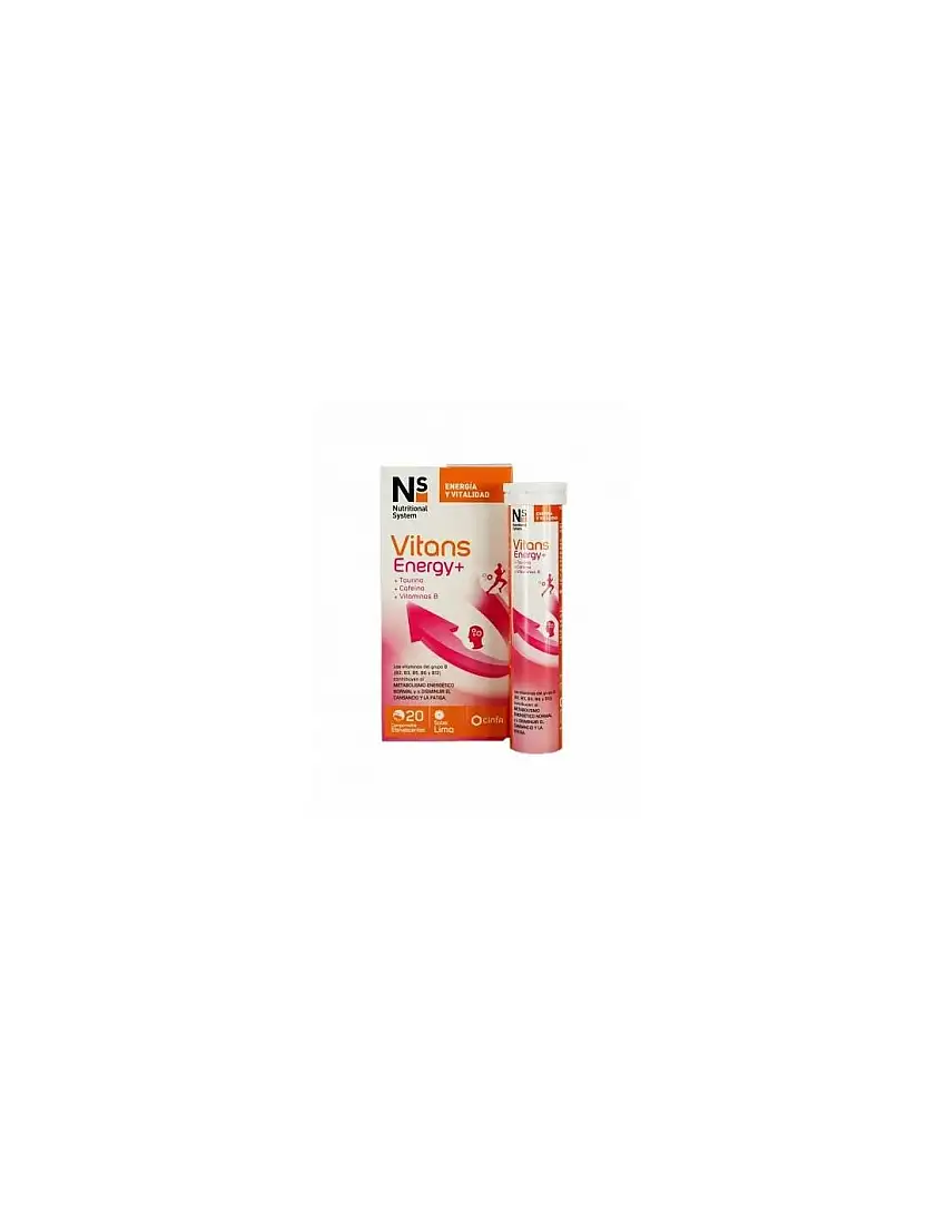 Vitans Energy+ 20 Comprimidos Efervescente