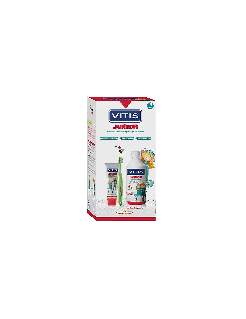 Vitis Junior Pack Promoprocional 1 Colutorio 50