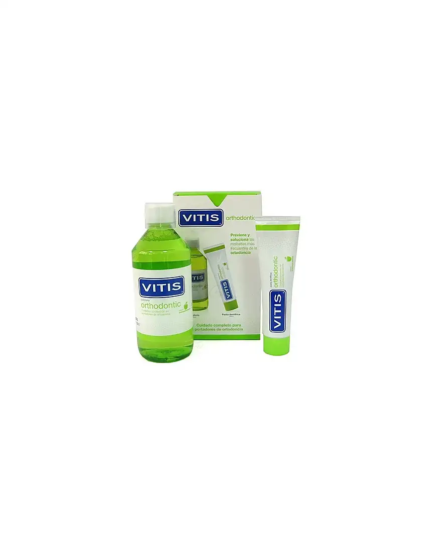 Vitis Orthodontic Pasta Dentifrica Y Colutorio Pack