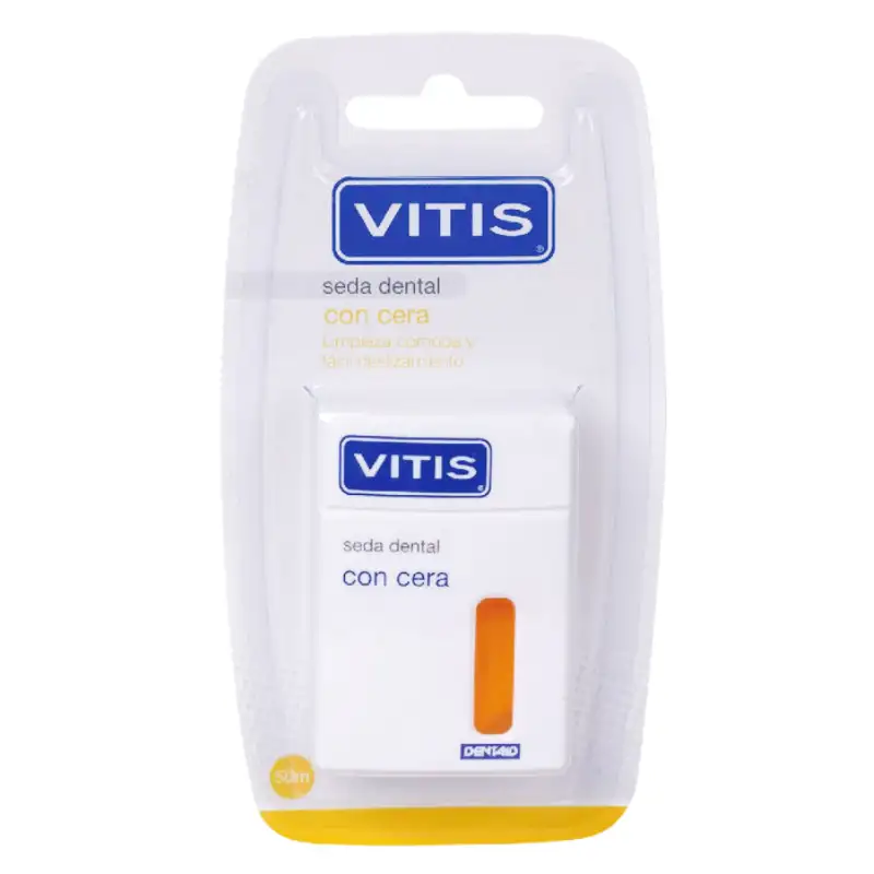 Vitis seda dental con cera