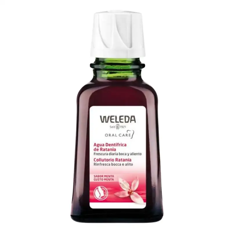 Weleda agua dentifrica de ratania