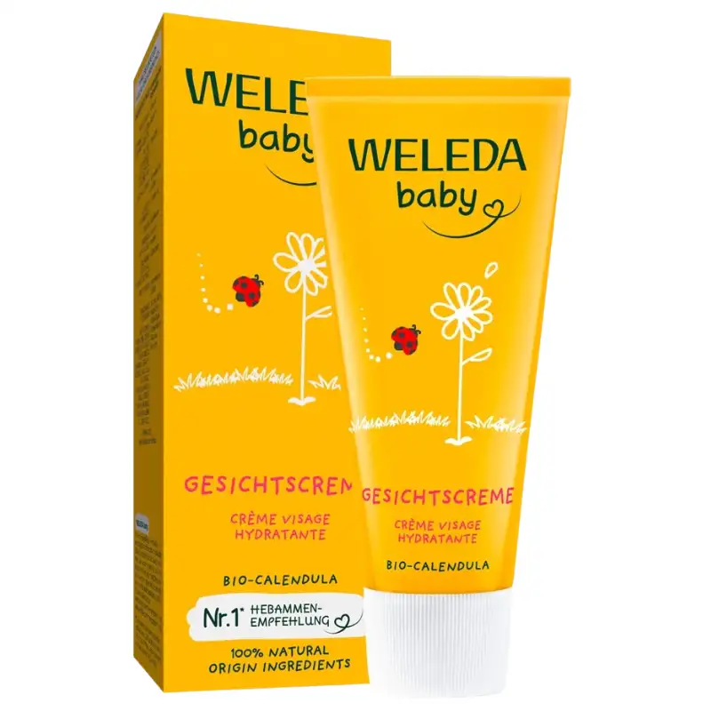 Weleda baby crema facial de calendula