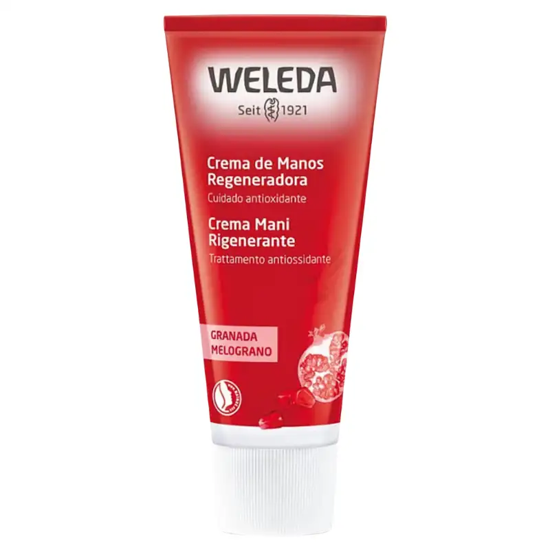 Weleda crema de manos de granada