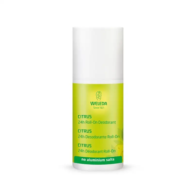 Weleda fresh 24 h desodorante citrus roll on 50