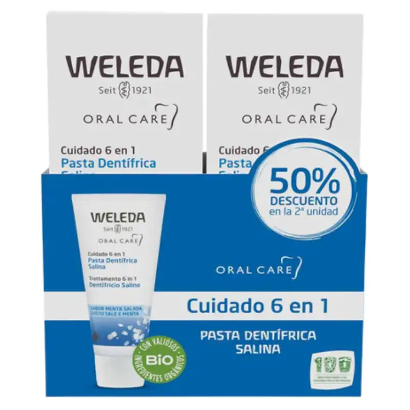 Weleda pasta salina duplo 50% 2ªud