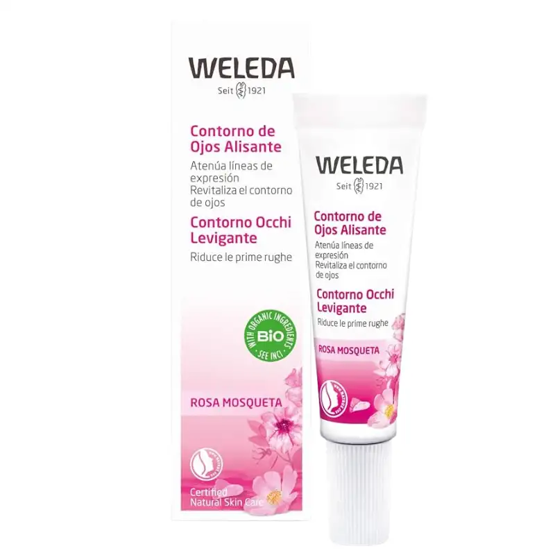 Weleda rosa mosqueta contorno ojos