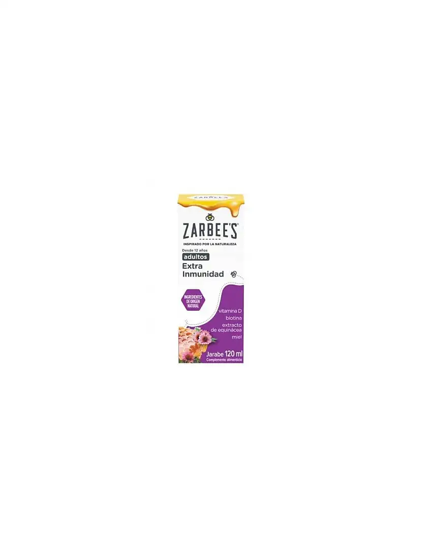 ZARBEE´S ADULTOS INMUNIDAD JARABE 1 ENVASE 120 M