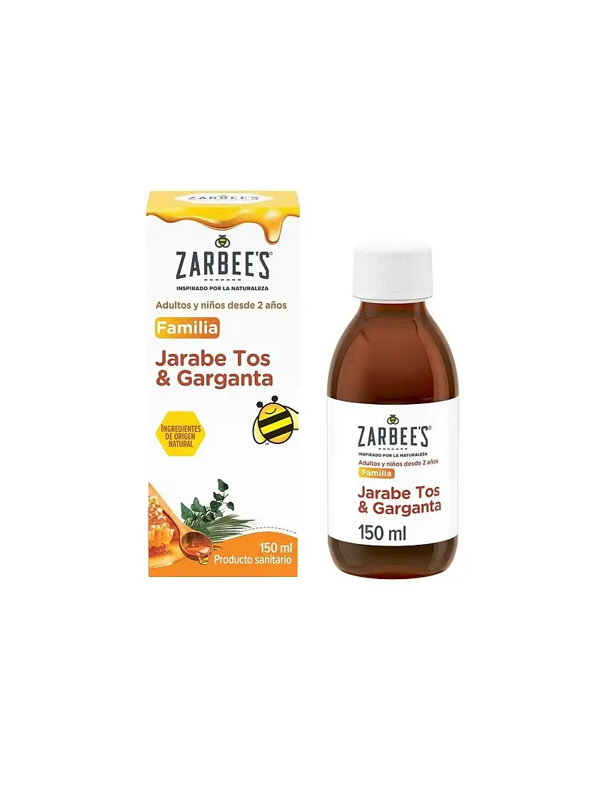ZARBEES JARABE FAMILIA TOS Y GARGANTA 1 FRASCO 1